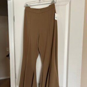 Brand New Taupe Dress Pants/Flared Leg